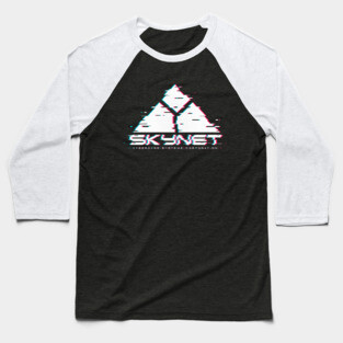 Skynet Glitch Baseball T-Shirt
