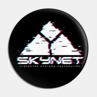 Skynet Glitch Pin