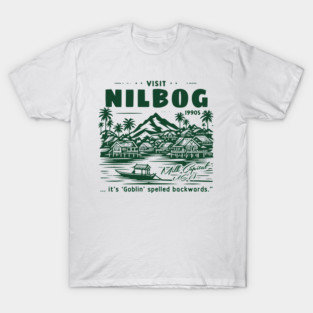 Visit Nilbog Troll 2 // Cult Movies Fan T-Shirt
