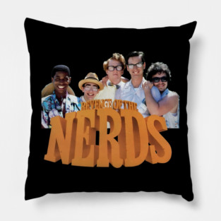 Revenge of the nerds Pillow