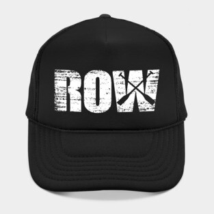 Distressed Look Rowing Gift For Rowers Hat