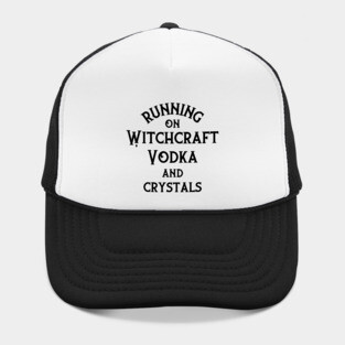 Running on Witchcraft, Vodka and Crystals Cheeky Witch® Hat