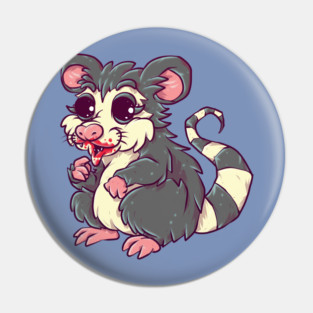 Garbage the Possum Pin