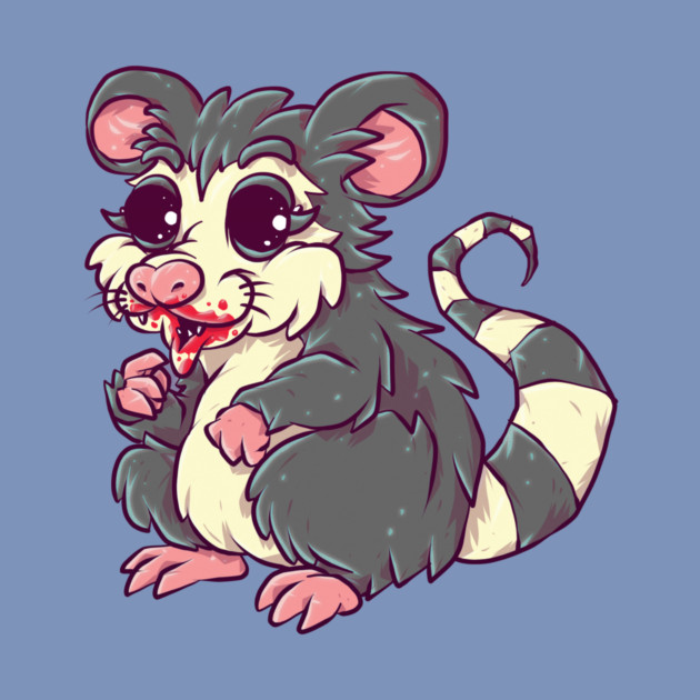 Garbage the Possum by Caliel
