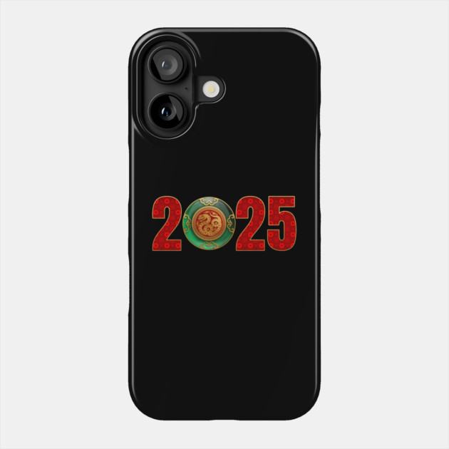 2025 Jade Chinese New Year of the Snake Phone Case by HolidayBug