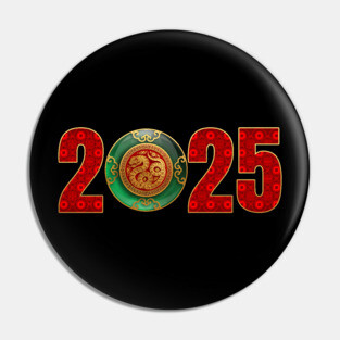2025 Jade Chinese New Year of the Snake Pin