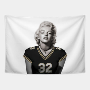 Retro Hollywood Star for the Saints Tapestry