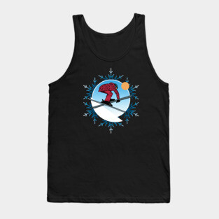 Skiing Tank Top