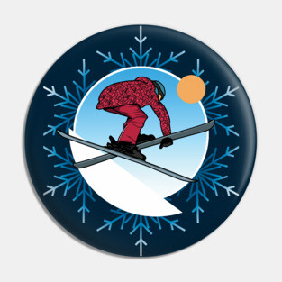 Skiing Pin