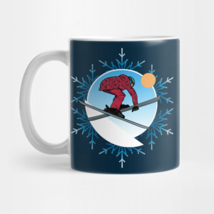 Skiing Mug