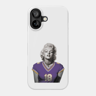 Retro Hollywood Star for the Vikings Phone Case