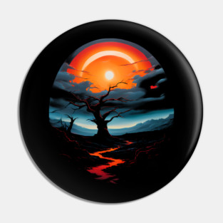 Mordor tree Pin
