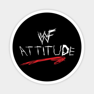 Classic WWF Attitude Magnet