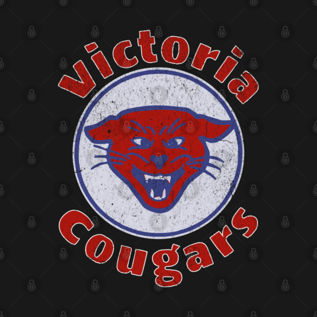 Defunct Hockey Team Victoria Cougars Hockey Fifties Hockey by Yesteeyear