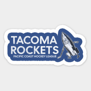 Defunct Hockey Team Tacoma Rockets Hockey Vintage Hockey Magnet