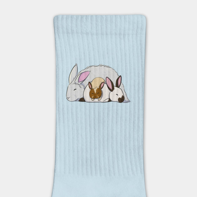 Bunny Pile by DeguArts