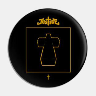 Justice Band Cross Pin