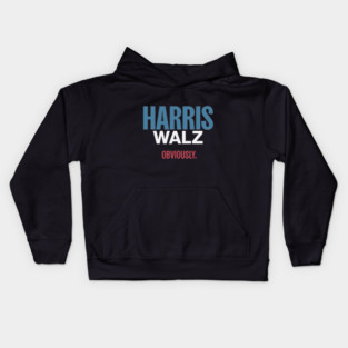 Harris Walz 2024 Obviously Kids Hoodie