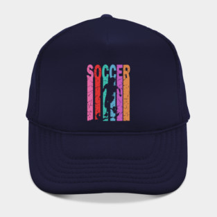 Soccer - Football - Retro Typographic Design Hat
