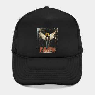 George Michael Art | Angel Wings | Faith | 80's Retro Music Hat