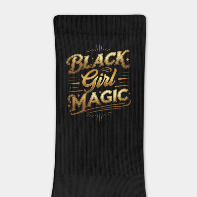 Black Girl Magic - Golden by UrbanLifeApparel