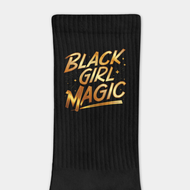 Black Girl Magic - Gold by UrbanLifeApparel