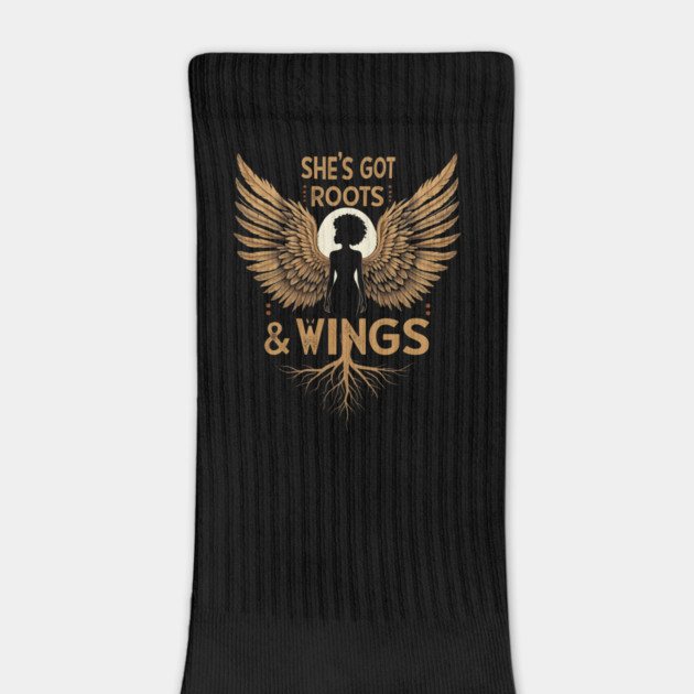 She's Got Roots And Wings by UrbanLifeApparel