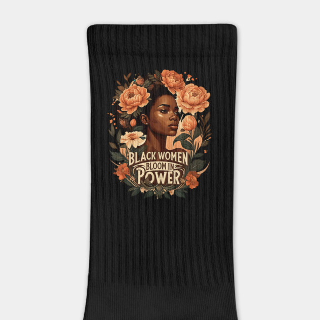 Black Women Bloom In Power by UrbanLifeApparel