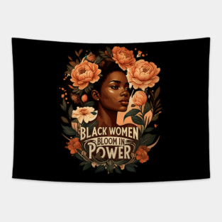 Black Women Bloom In Power Tapestry