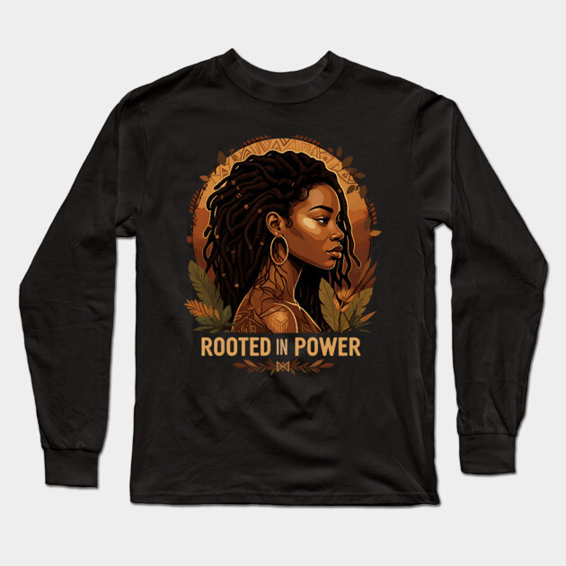 Rooted in Power Long Sleeve T-Shirt by UrbanLifeApparel