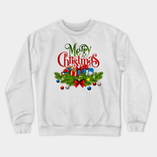 Merry Christmas Crewneck Sweatshirt