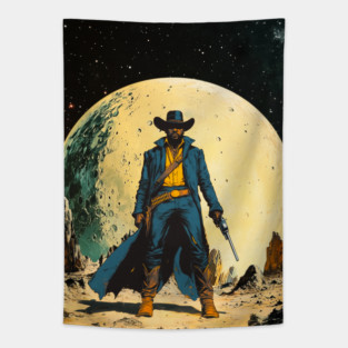 Cosmic Sheriff Tapestry