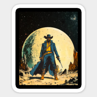 Cosmic Sheriff Sticker