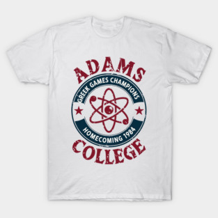 REVENGE OF THE NERDS -  ADAMS COLLEGE LOGO HOMECOMING T-Shirt