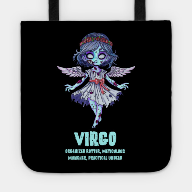 Virgo Zombie Tote by H. R. Sinclair