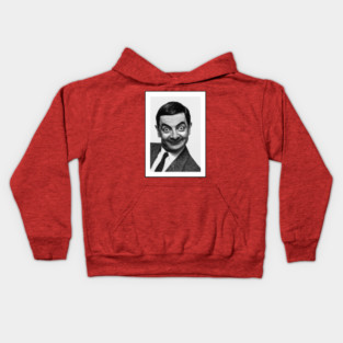 Rowan Atkinson Mr Bean funny Kids Hoodie
