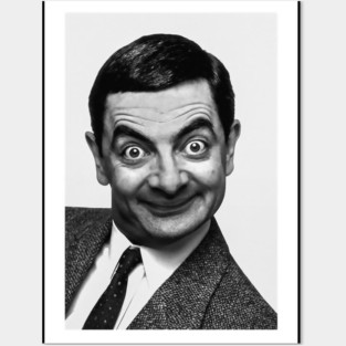 Rowan Atkinson Mr Bean funny Posters and Art