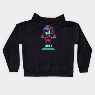 Libra Zombie Kids Hoodie