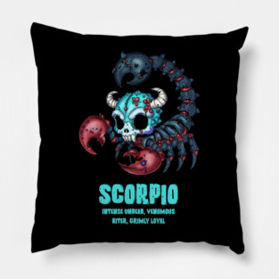Scorpio Zombie Pillow