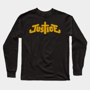 Justice Band Logo Long Sleeve T-Shirt