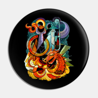 Colors of Mordor Pin