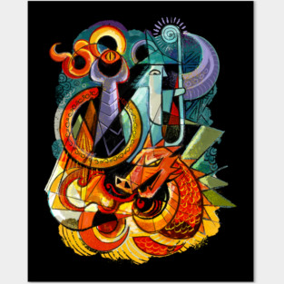 Colors of Mordor Posters and Art