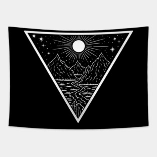 Mountain mordor Tapestry