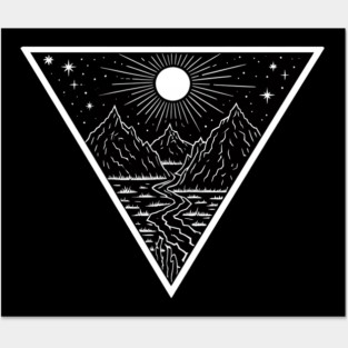 Mountain mordor Posters and Art