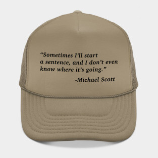 The Office Michael Scott Quote Hat