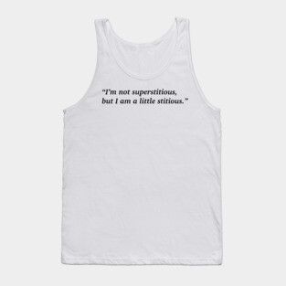 Michael Scott Quote Tank Top