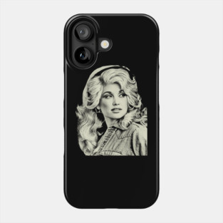 Dolly-Parton - Vintage Phone Case