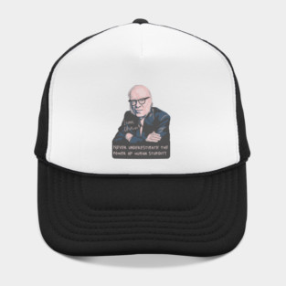 Isaac Asimov Portrait and quote Hat