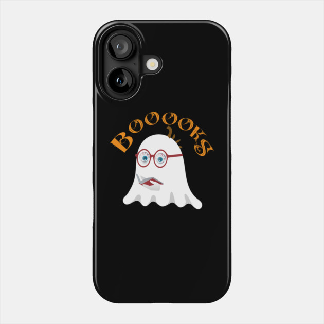 Ghost Books Phone Case by Db Printed