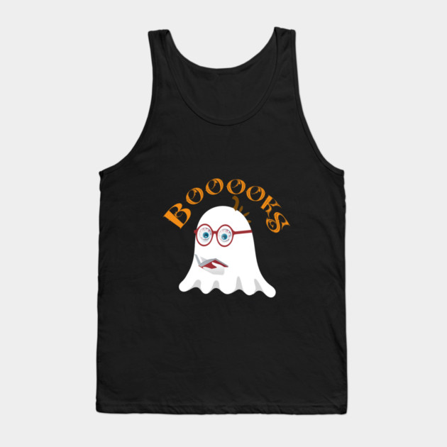 Ghost Books Tank Top by Db Printed